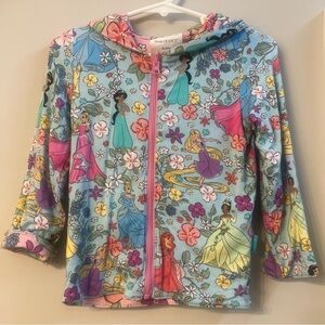 Posh Peanut Disney Princesses & Princess
Floral Reversible Long Sleeve Jacket